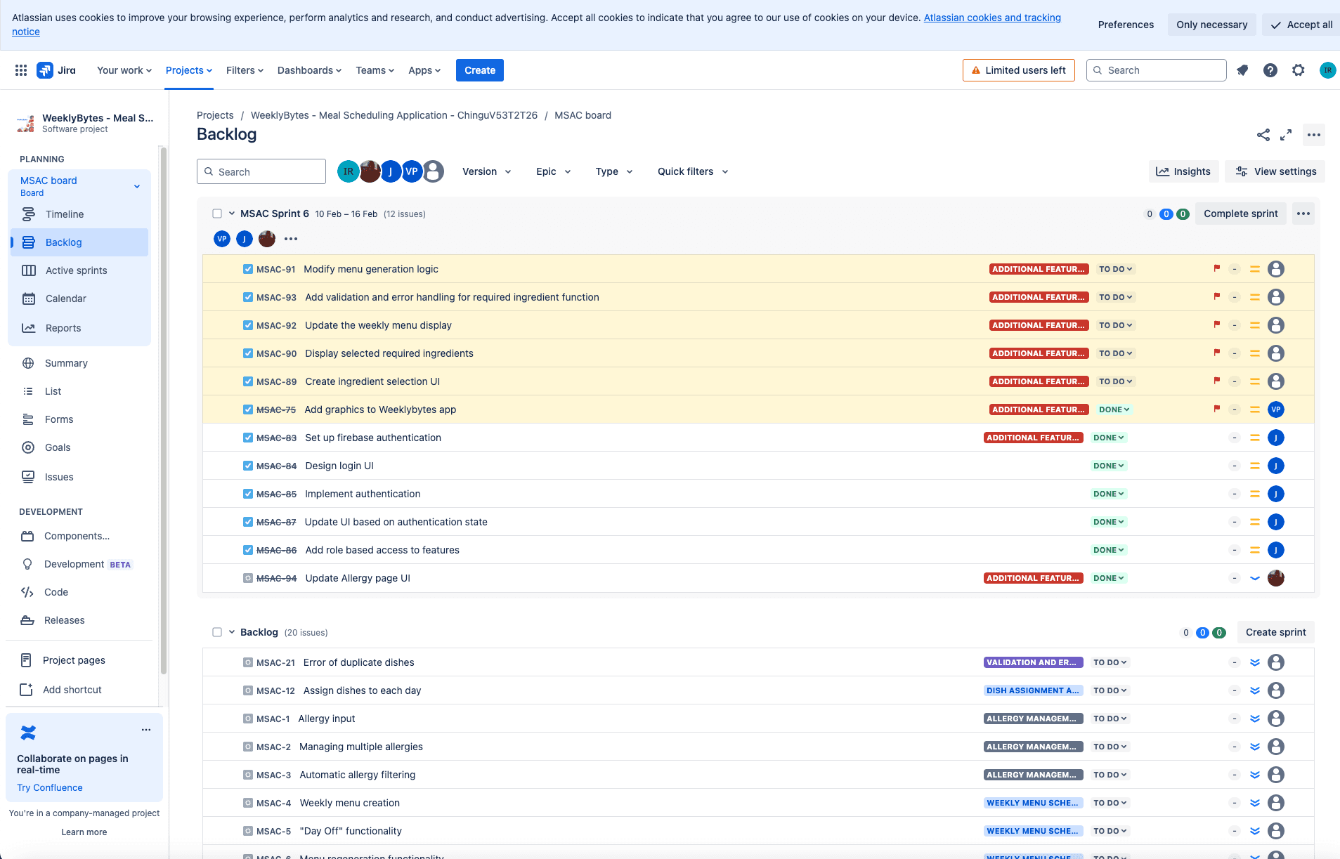 Weekly Bytes team collaboration